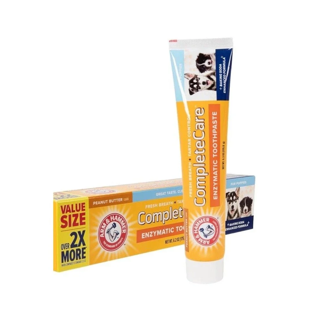 Arm & Hammer Complete Care Enzymatic Dog Toothpaste, 6.2 oz (Pack of 2